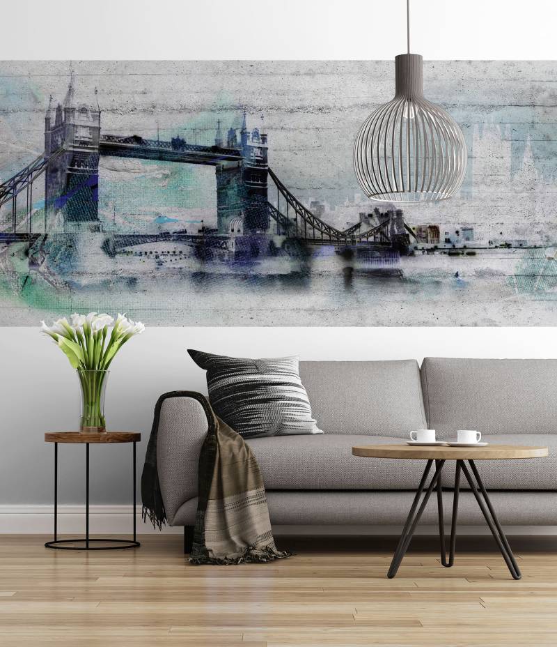 Komar Fototapete »London - Grösse 368 x 127 cm«, bedruckt, Wohnzimmer, Schlafzimmer von Komar