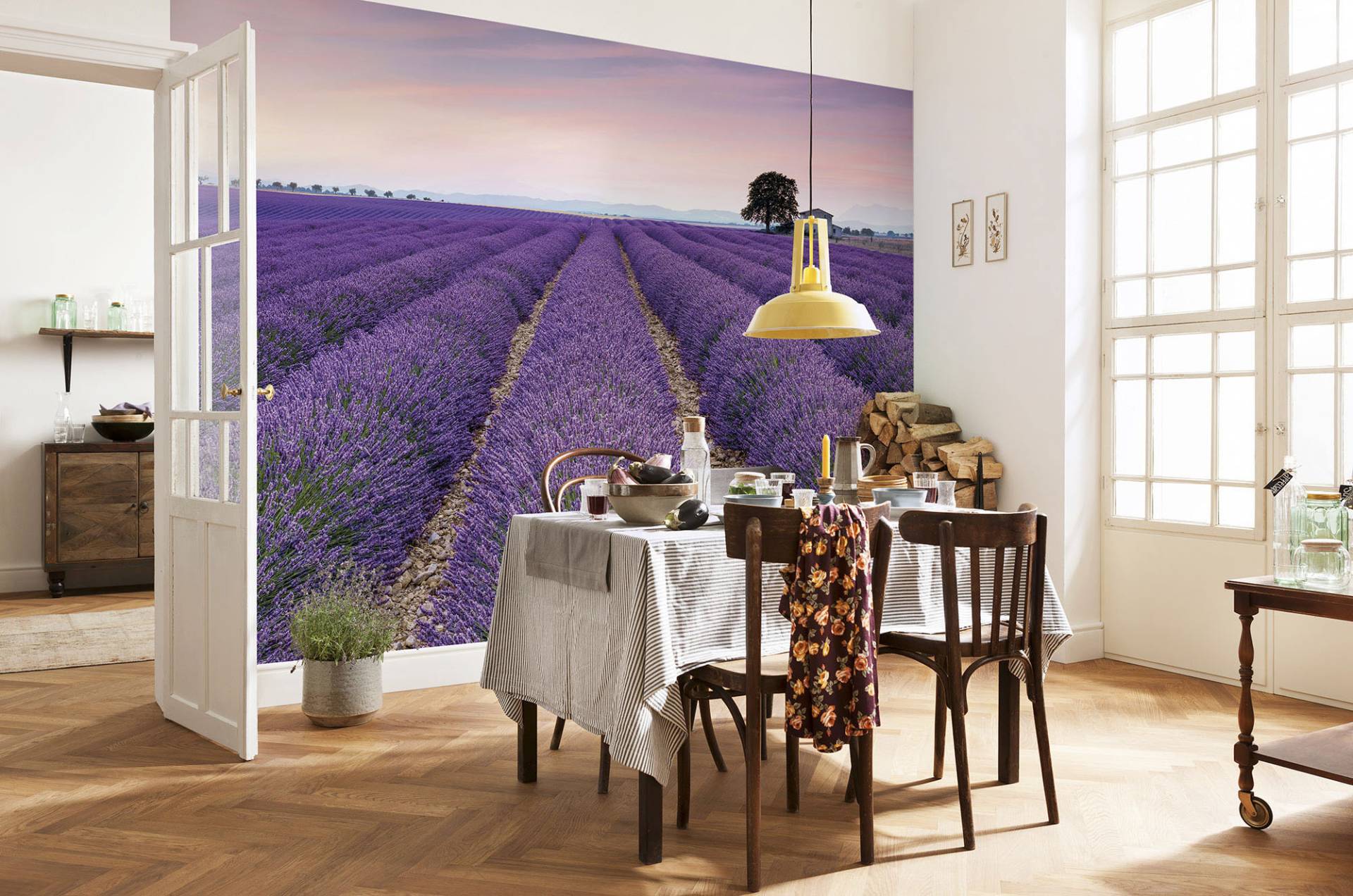 Komar Fototapete »Digitaldruck Vlies - Provence - Grösse 400 x 260 cm«, bedruckt, Wohnzimmer, Schlafzimmer von Komar