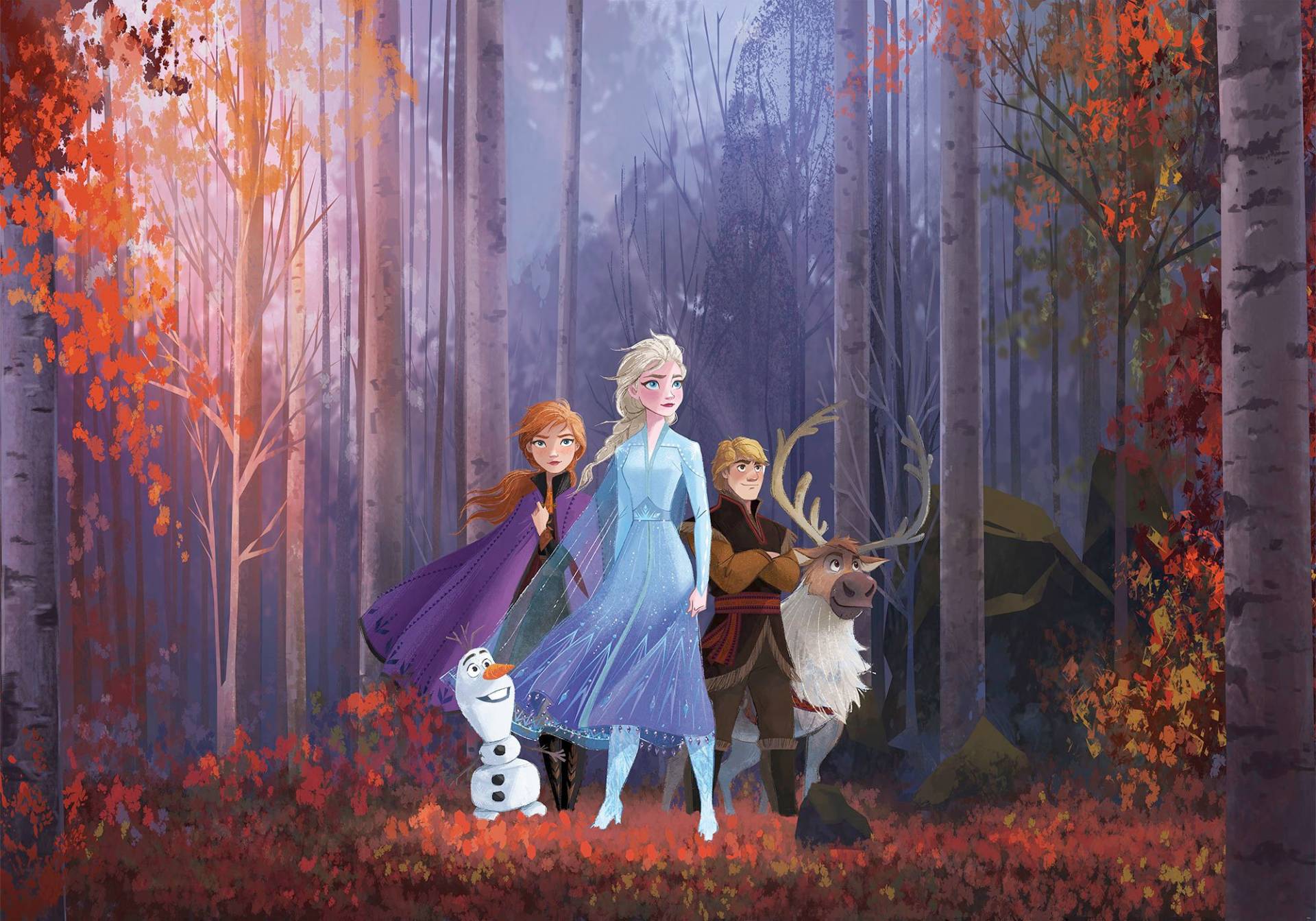 Komar Vliestapete »Digitaldruck Vlies - Frozen Autumn Glade - Grösse 400 x 280 cm«, bedruckt, Kinderzimmer Komar Vliestapete »Digitaldruck Vlies - Frozen Autumn Glade - Grösse 400 x 280 cm«, bedruckt, Kinderzimmer von Komar