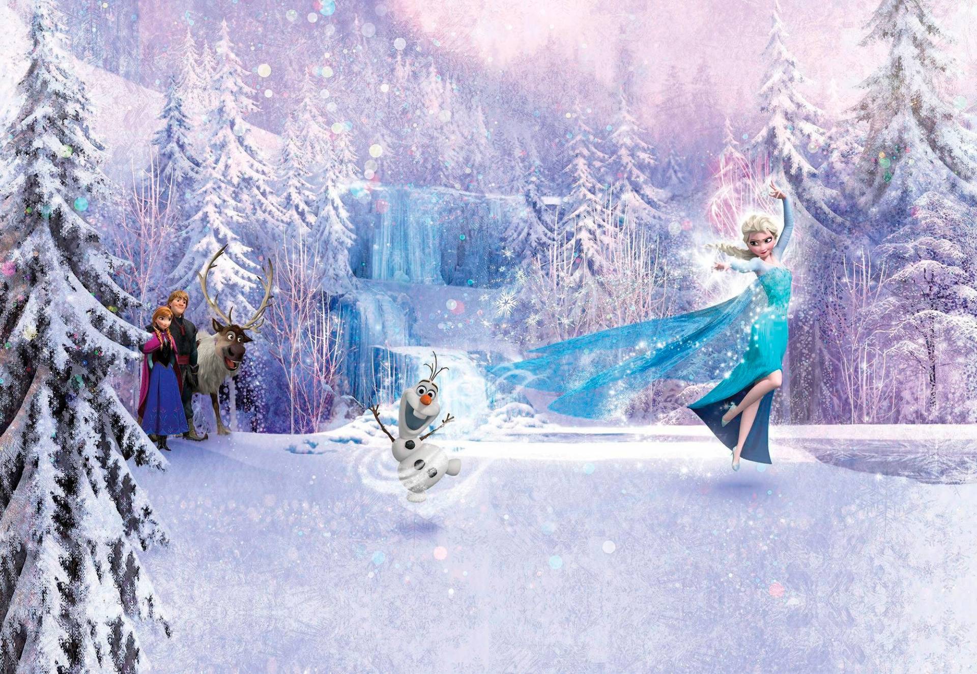 Komar Fototapete »Frozen Forest - Grösse 368 x 254 cm«, bedruckt, Kinderzimmer Komar Fototapete »Frozen Forest - Grösse 368 x 254 cm«, bedruckt, Kinderzimmer von Komar