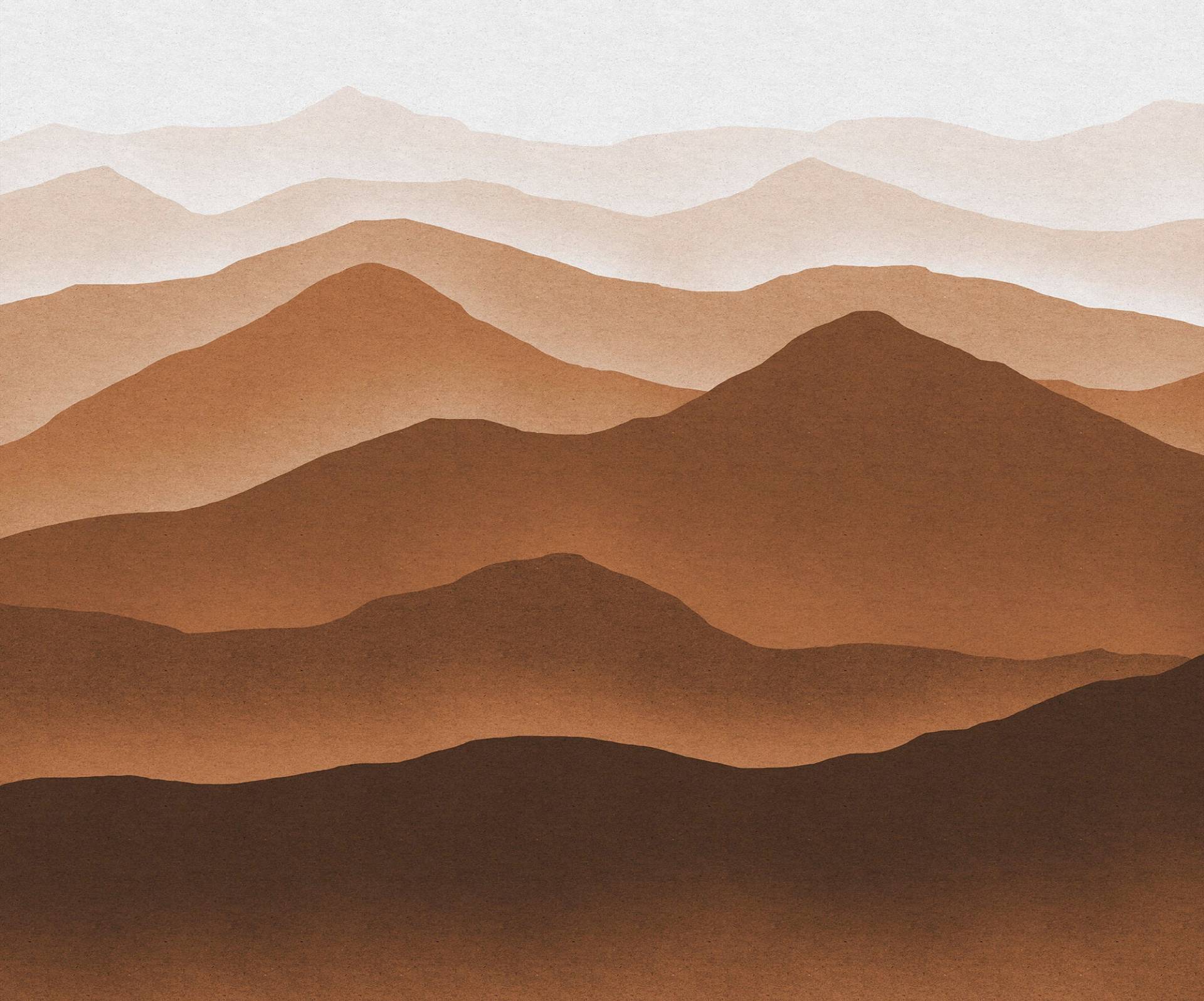 Komar Vliestapete »Macchiato Mountains«, 300x250 cm (Breite x Höhe) von Komar