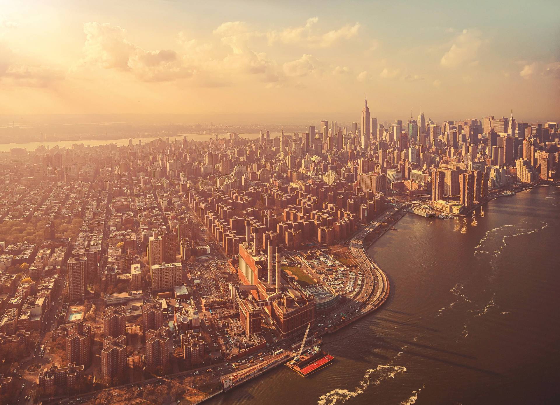 Komar Fototapete »Manhattan - Grösse 254 x 184 cm«, bedruckt, Wohnzimmer, Schlafzimmer Komar Fototapete »Manhattan - Grösse 254 x 184 cm«, bedruckt, Wohnzimmer, Schlafzimmer von Komar