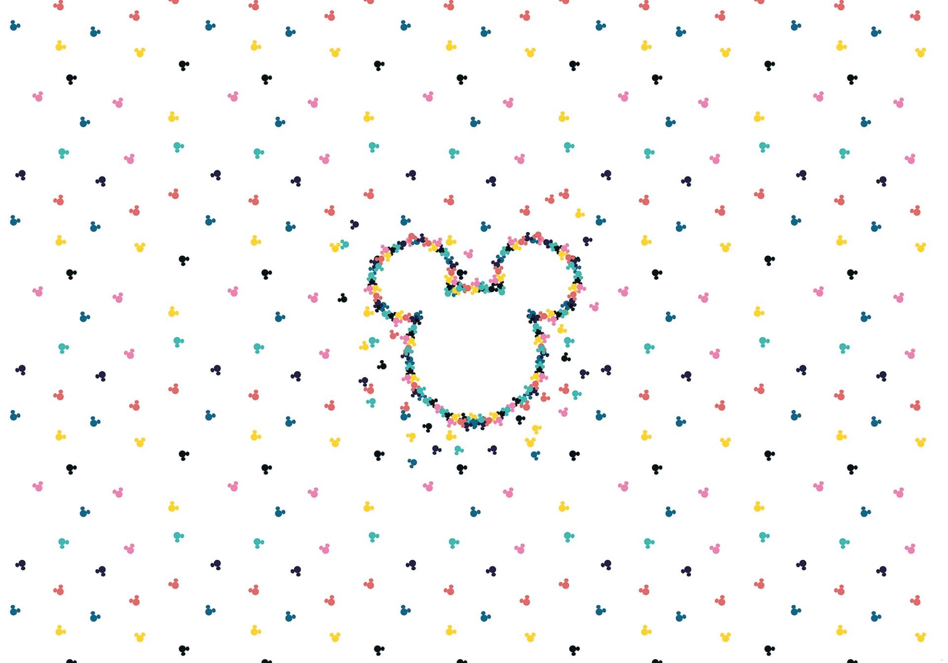 Komar Vliestapete »Digitaldruck Vlies - Mickey Heads-Up - Grösse 400 x 280 cm«, bedruckt, Kinderzimmer von Komar