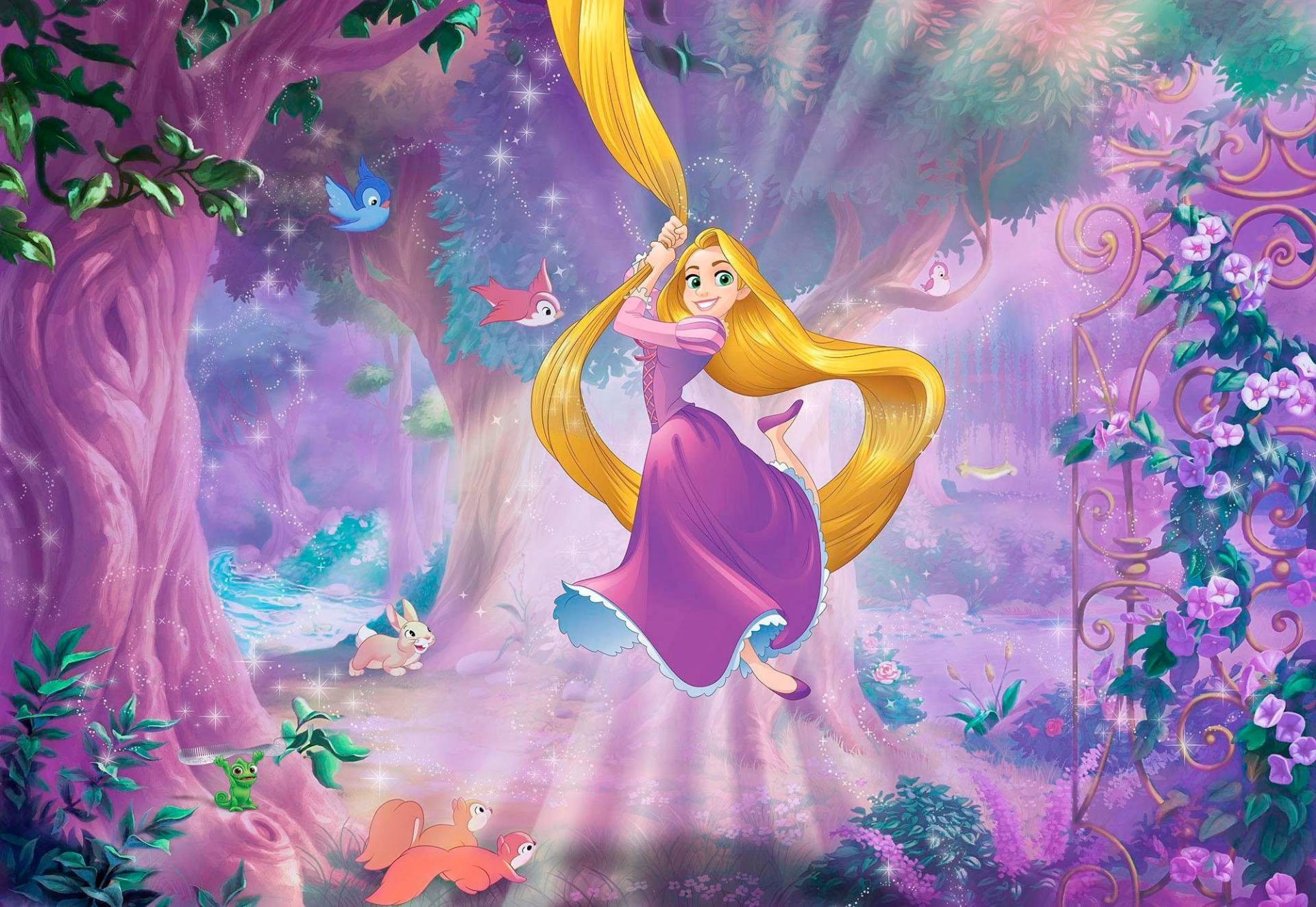 Komar Fototapete »Rapunzel - Grösse 368 x 254 cm«, bedruckt, Kinderzimmer Komar Fototapete »Rapunzel - Grösse 368 x 254 cm«, bedruckt, Kinderzimmer von Komar