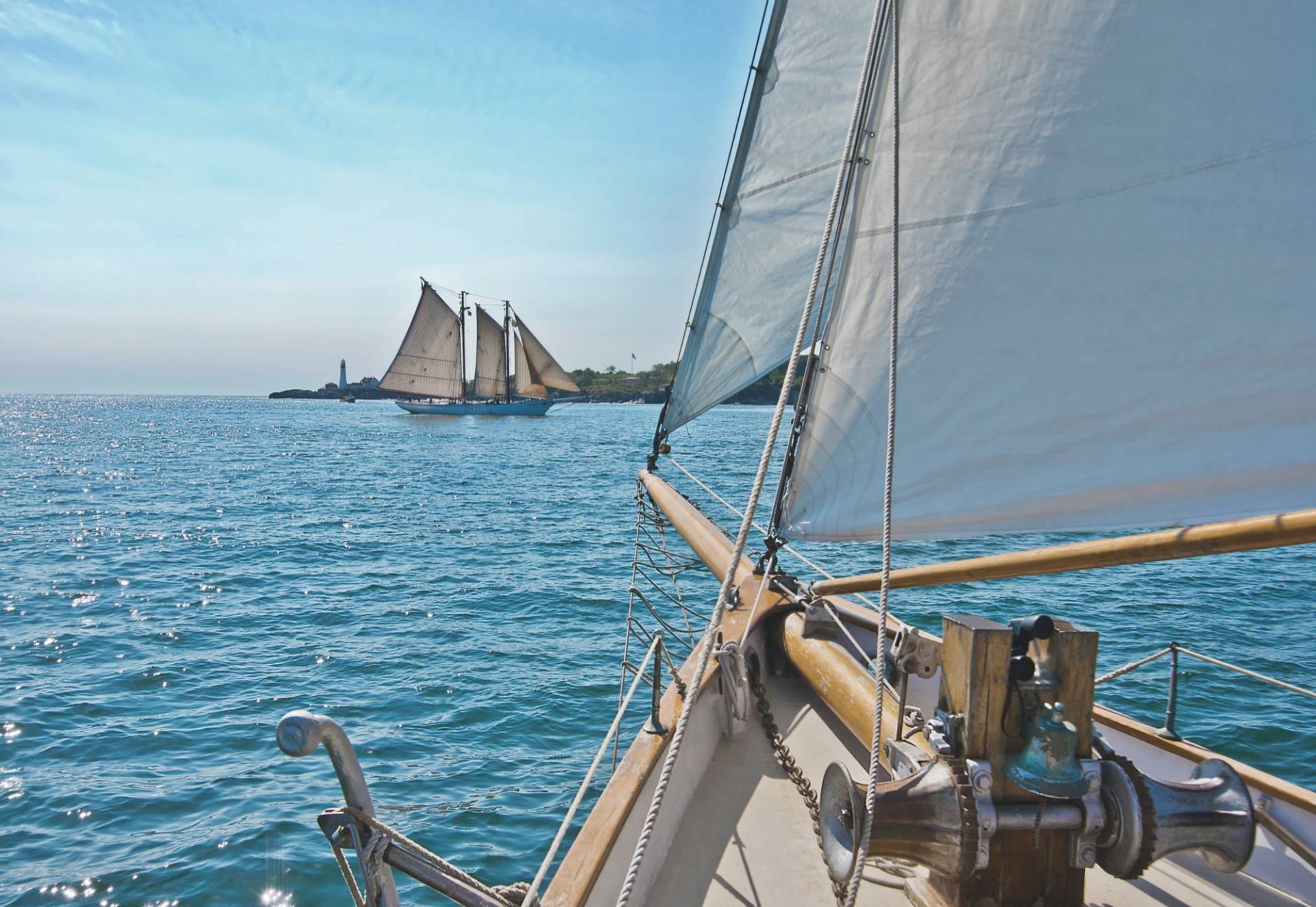 Komar Fototapete »Sailing«, 368x254 cm (Breite x Höhe), inklusive Kleister von Komar