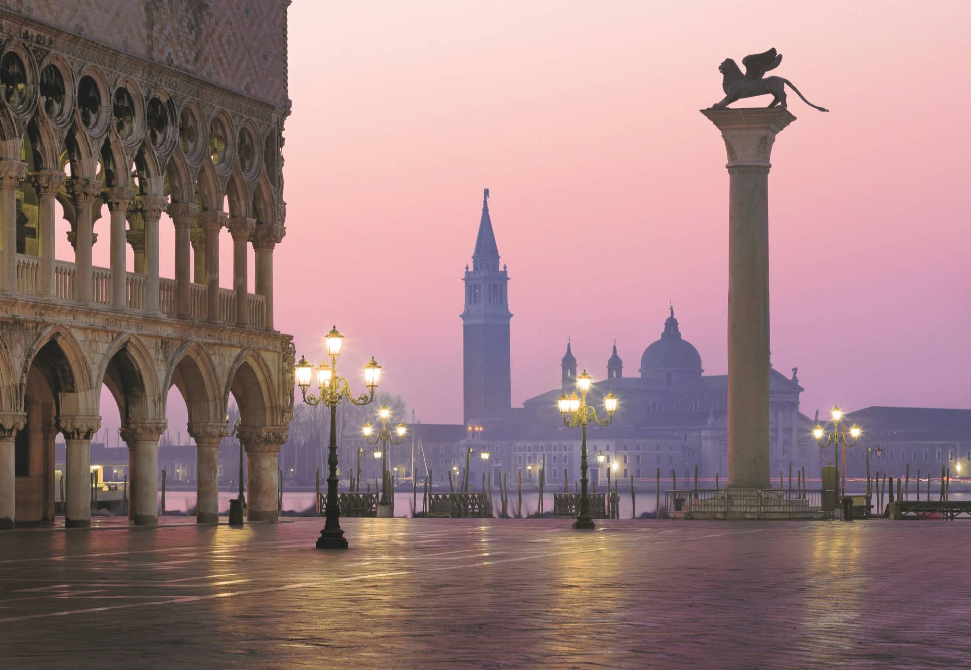 Komar Fototapete »San Marco«, bedruckt-Stadt-Kunst, ausgezeichnet lichtbeständig von Komar