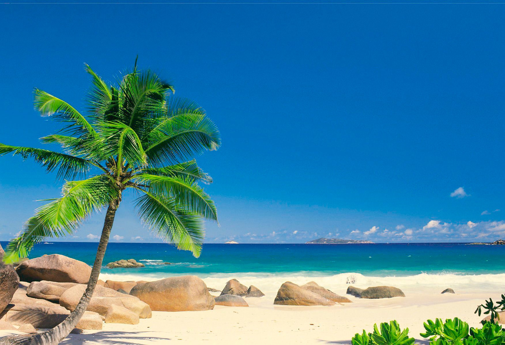Komar Fototapete »Seychellen«, 270x194 cm (Breite x Höhe), inklusive Kleister Komar Fototapete »Seychellen«, 270x194 cm (Breite x Höhe), inklusive Kleister von Komar