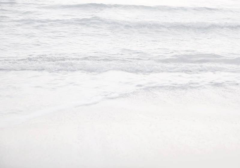 Komar Vliestapete »Digitaldruck Vlies - Silver Beach - Grösse 400 x 280 cm«, bedruckt, Wohnzimmer, Schlafzimmer von Komar