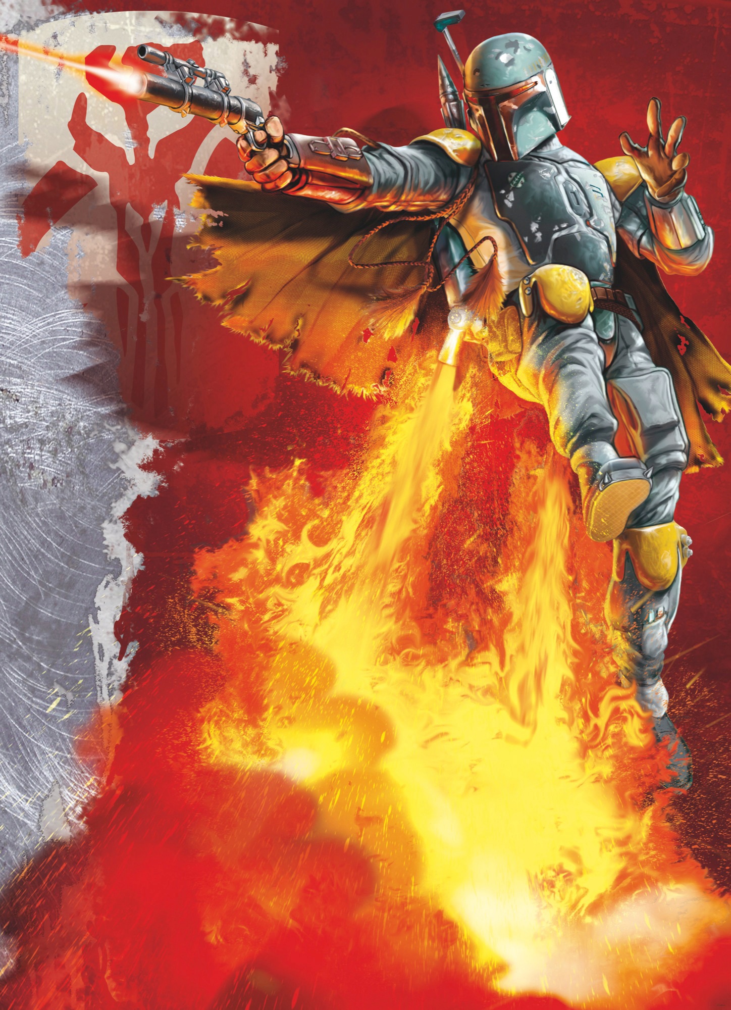 Komar Fototapete »STAR WARS Boba Fett - Grösse 184 x 254 cm«, bedruckt, Kinderzimmer Komar Fototapete »STAR WARS Boba Fett - Grösse 184 x 254 cm«, bedruckt, Kinderzimmer von Komar
