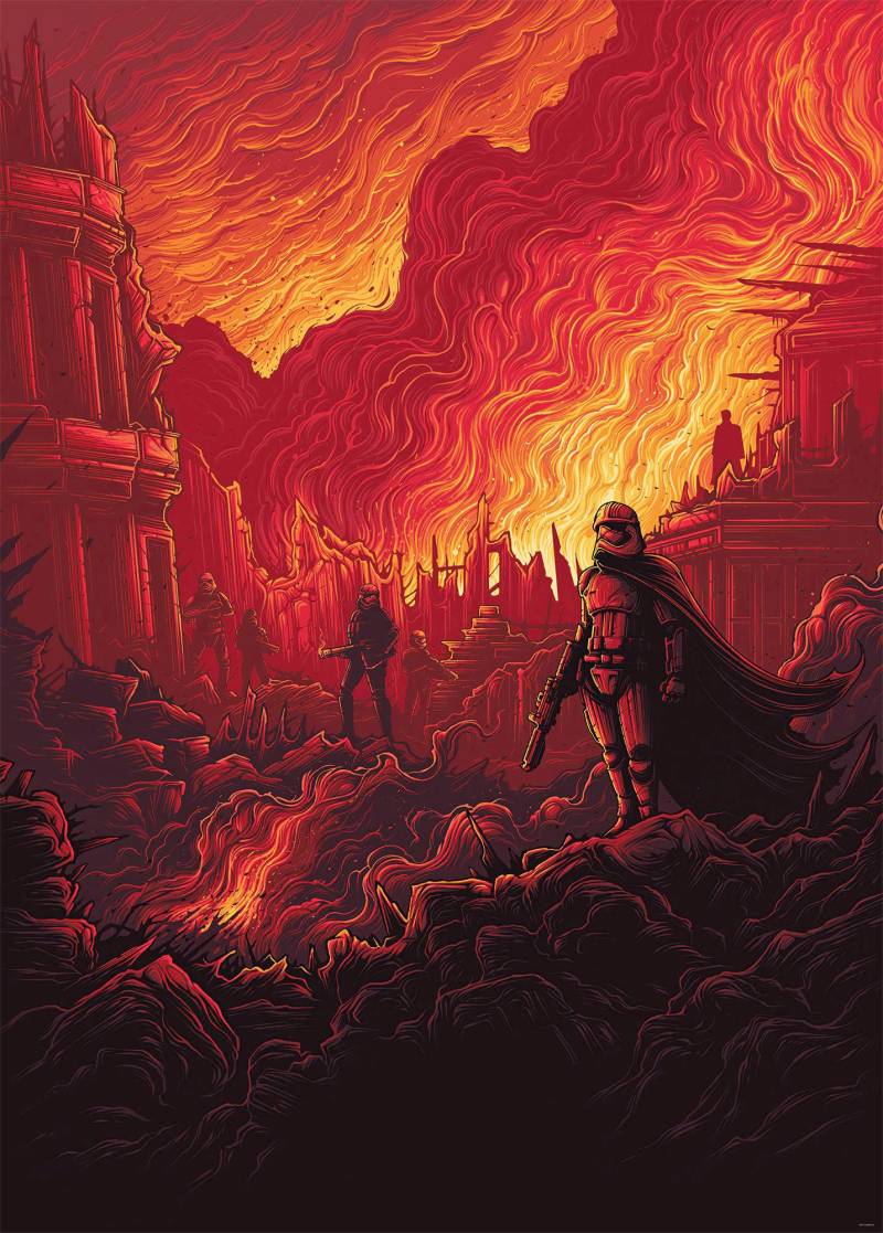 Komar Vliestapete »Star Wars First Order Purge«, 200x280 cm (Breite x Höhe) von Komar