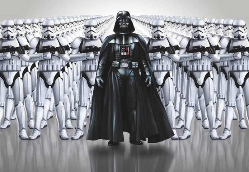 Komar Fototapete »STAR WARS Imperial Force - Grösse 368 x 254 cm«, bedruckt, Kinderzimmer von Komar