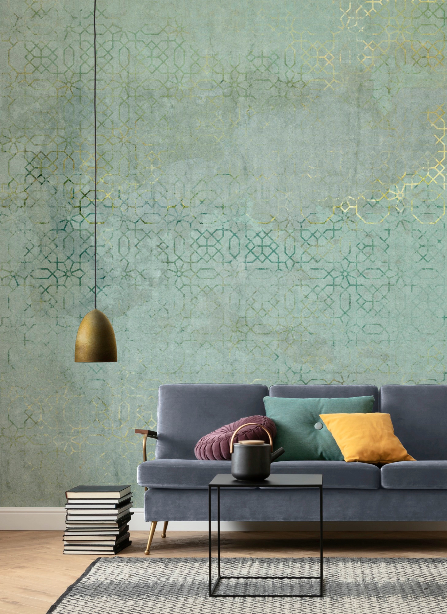 Komar Vliestapete »Digitaldruck Vlies - Oriental Finery - Grösse 200 x 280 cm«, bedruckt, Wohnzimmer, Schlafzimmer von Komar