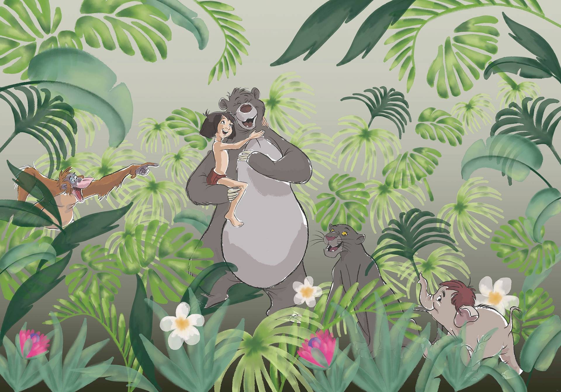 Komar Vliestapete »Digitaldruck Vlies - Welcome to the Jungle - Grösse 400 x 280 cm«, bedruckt, Kinderzimmer Komar Vliestapete »Digitaldruck Vlies - Welcome to the Jungle - Grösse 400 x 280 cm«, bedruckt, Kinderzimmer von Komar