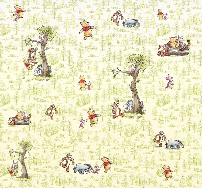 Komar Vliestapete »Winnie the Pooh Friends«, 300x280 cm (Breite x Höhe) von Komar