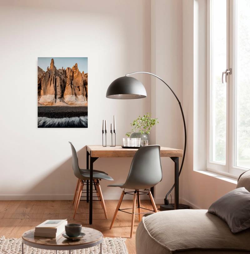 Komar Leinwandbild »Keilrahmenbild - Stone Towers - Grösse 40 x 60 cm«, Baum-Blätter-Natur-Berge-Blumen-Foto-Jahreszeiten-Landschaft-Meer-Strand-Palmen, (Packung, 1 St.), Deutsches Qualitätsvlies (155 g/m²) von Komar