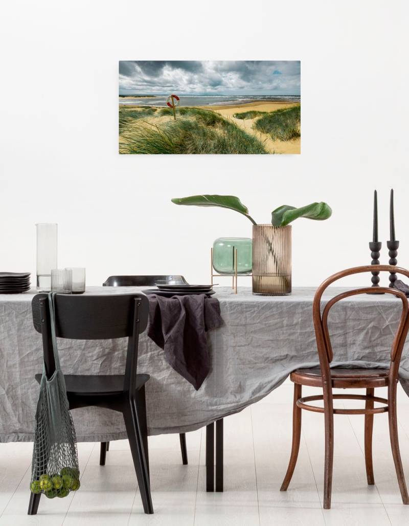 Komar Leinwandbild »Stormy Days - Grösse 60 x 30 cm«, Baum-Blätter-Natur-Berge-Blumen-Foto-Jahreszeiten-Landschaft-Meer-Strand-Palmen, (Packung, 1 St.), Keilrahmenbild mi Echtholzrahmen von Komar