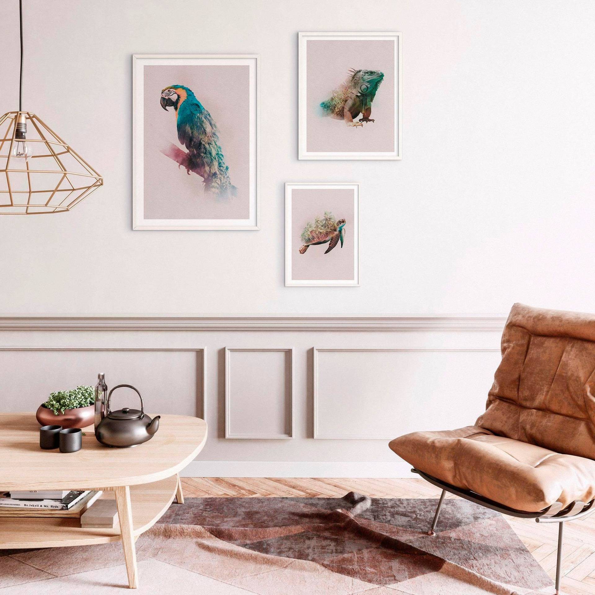 Komar Bild »Animals Paradise Turtle«, Tiere, (1 St.), Wandbild zur Dekoration - ohne Rahmen Komar Bild »Animals Paradise Turtle«, Tiere, (1 St.), Wandbild zur Dekoration - ohne Rahmen von Komar