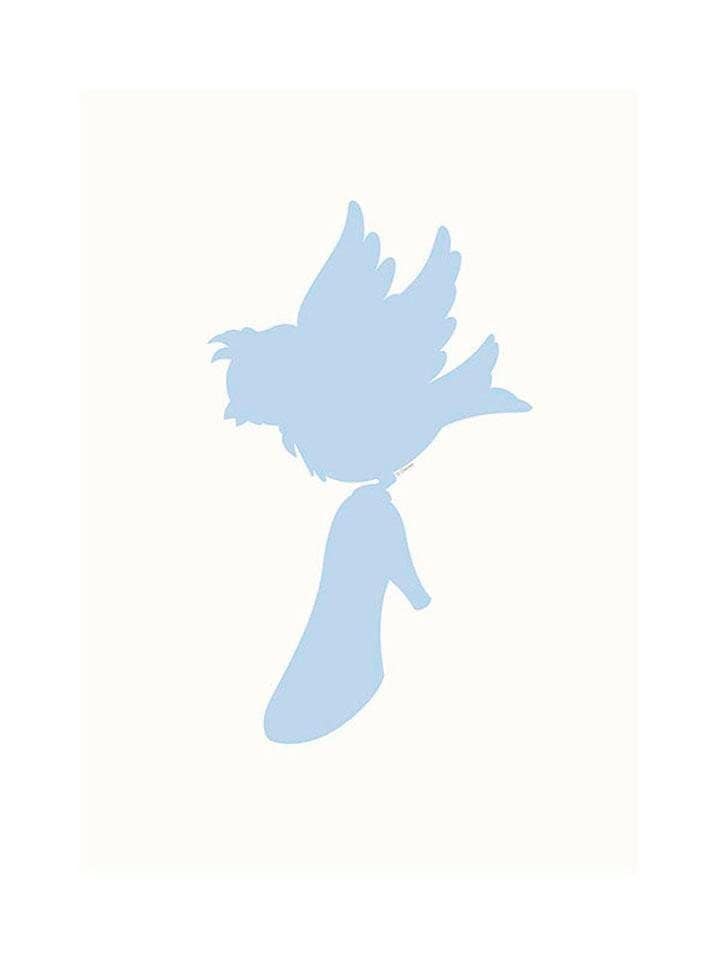 Komar Bild »Cinderella Bird«, Disney, (1 St.), Wandbild zur Dekoration im Kinderzimmer - ohne Rahmen von Komar