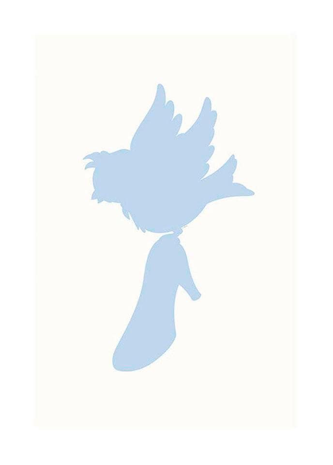 Komar Poster »Cinderella Bird«, Disney, (1 St.), Kinderzimmer, Schlafzimmer, Wohnzimmer von Komar