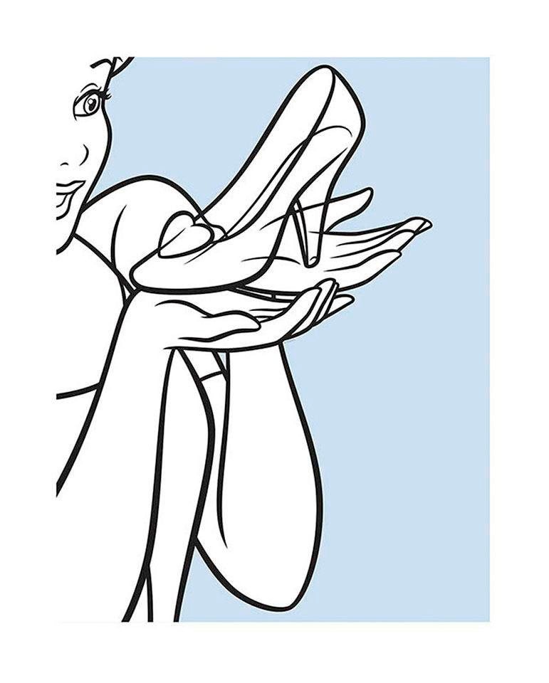 Komar Bild »Cinderella Glass Shoe«, Disney, (1 St.), Wandbild zur Dekoration im Kinderzimmer - ohne Rahmen Komar Bild »Cinderella Glass Shoe«, Disney, (1 St.), Wandbild zur Dekoration im Kinderzimmer - ohne Rahmen von Komar