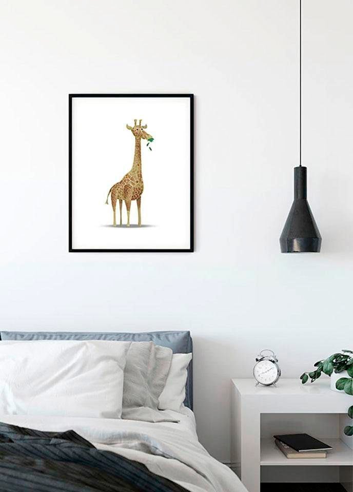 Komar Poster »Cute Animal Giraffe«, Tiere, (1 St.), Kinderzimmer, Schlafzimmer, Wohnzimmer von Komar