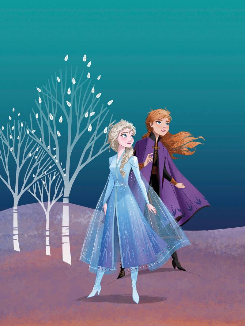 Komar Poster »Frozen Sisters«, Disney, (1 St.), Kinderzimmer, Schlafzimmer, Wohnzimmer von Komar