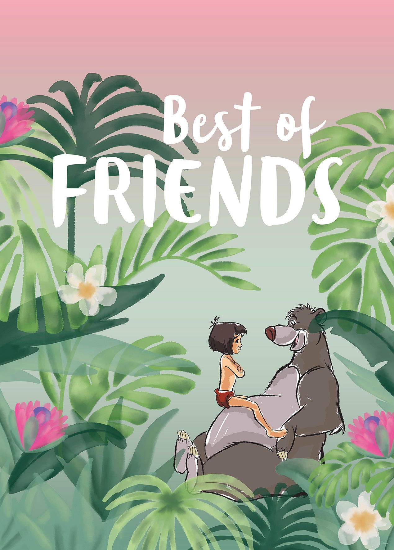 Komar Poster »Jungle Book Best of Friends«, Disney, (1 St.), Kinderzimmer, Schlafzimmer, Wohnzimmer von Komar