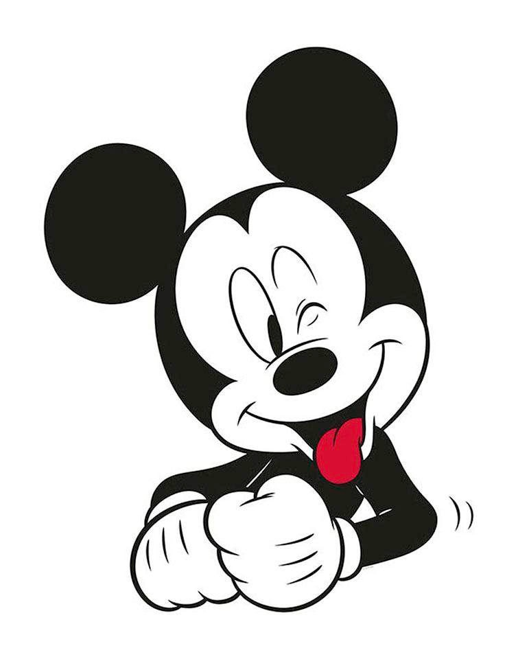 Komar Bild »Mickey Mouse Funny«, Disney, (1 St.), Wandbild zur Dekoration im Kinderzimmer - ohne Rahmen von Komar