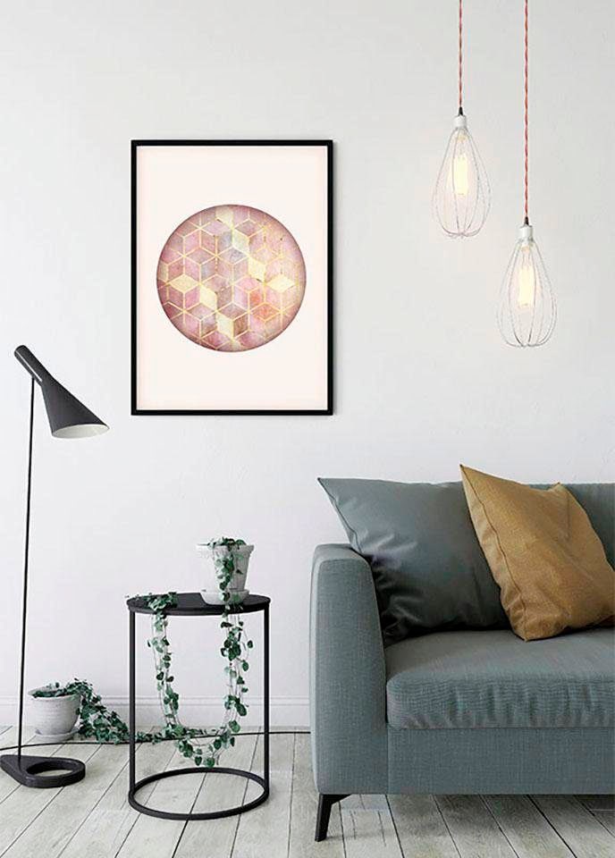 Komar Bild »Mosaik Circle Rosso«, Formen-Kunst, (1 St.), Wandbild zur Dekoration - ohne Rahmen Komar Bild »Mosaik Circle Rosso«, Formen-Kunst, (1 St.), Wandbild zur Dekoration - ohne Rahmen von Komar
