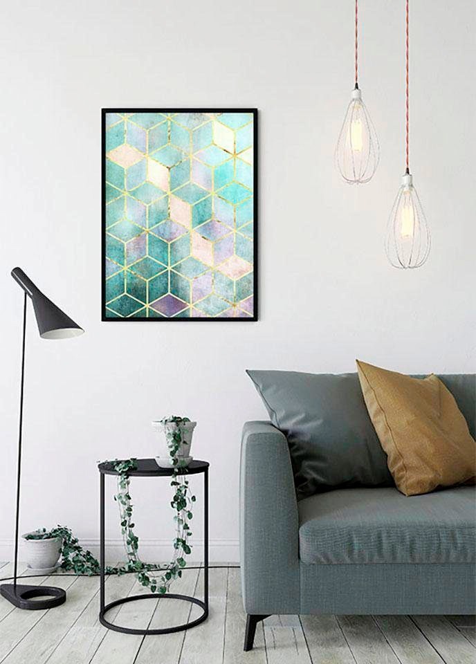Komar Bild »Mosaik Verde«, Abstrakt, (1 St.), Wandbild zur Dekoration - ohne Rahmen Komar Bild »Mosaik Verde«, Abstrakt, (1 St.), Wandbild zur Dekoration - ohne Rahmen von Komar
