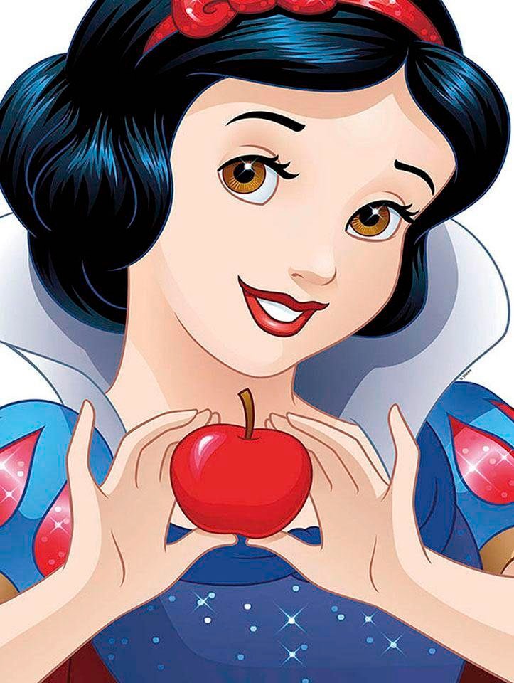 Komar Bild »Snow White Portrait«, Disney, (1 St.), Wandbild zur Dekoration im Kinderzimmer - ohne Rahmen von Komar