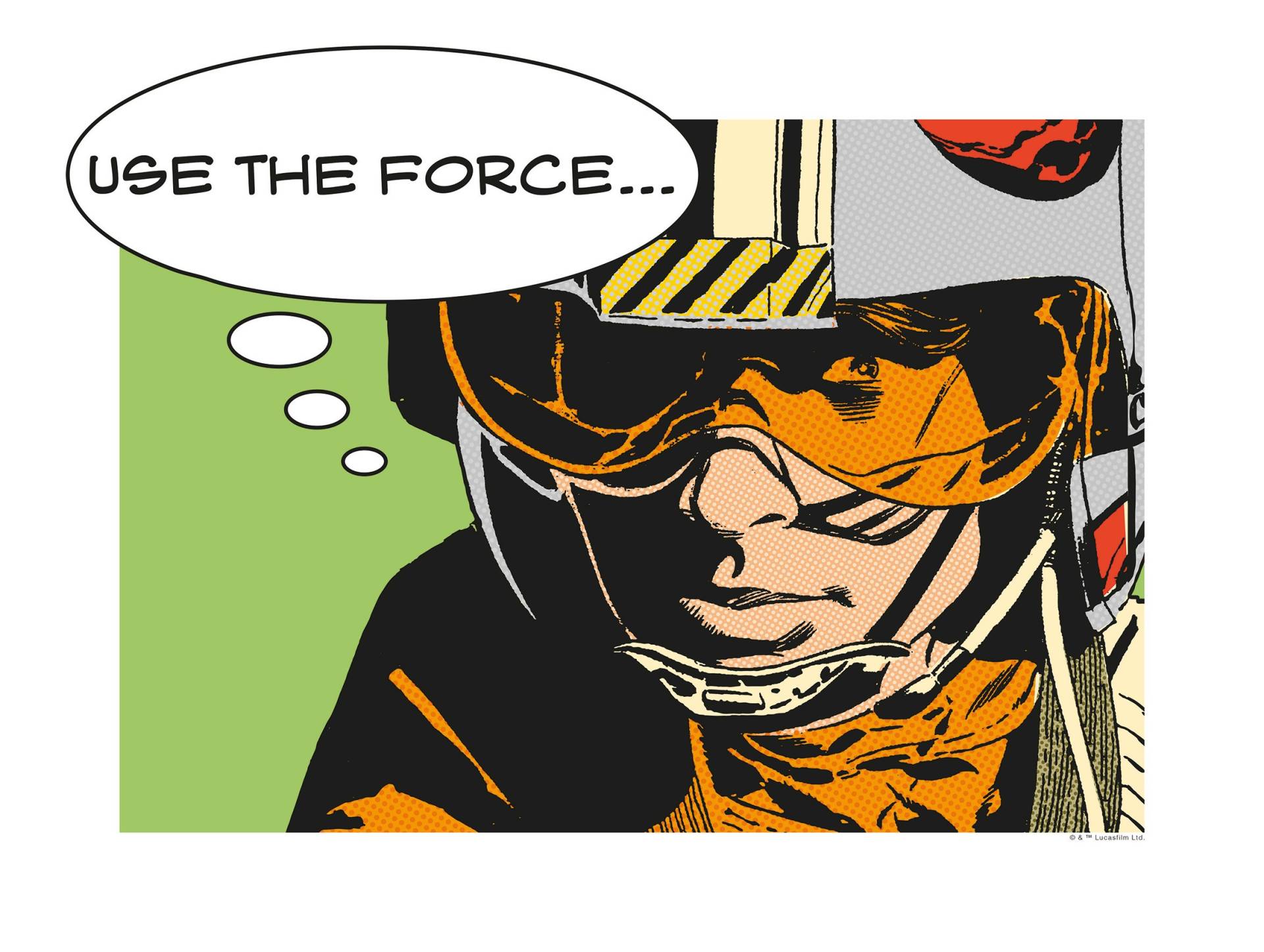 Komar Bild »Star Wars Classic Comic Quote Luke«, Star Wars, (1 St.), Wandbild zur Dekoration im Kinderzimmer - ohne Rahmen Komar Bild »Star Wars Classic Comic Quote Luke«, Star Wars, (1 St.), Wandbild zur Dekoration im Kinderzimmer - ohne Rahmen von Komar
