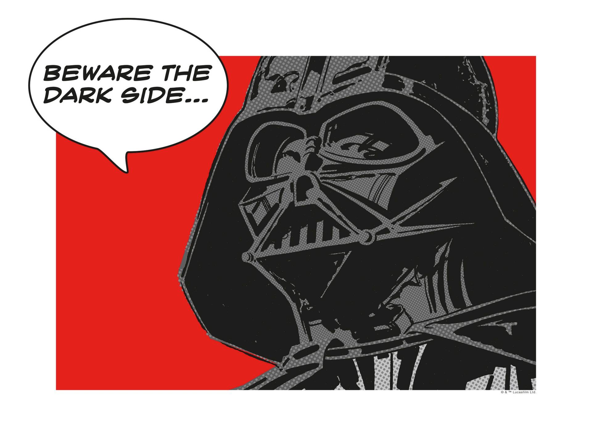 Komar Bild »Star Wars Classic Comic Quote Vader«, Star Wars, (1 St.), Wandbild zur Dekoration im Kinderzimmer - ohne Rahmen Komar Bild »Star Wars Classic Comic Quote Vader«, Star Wars, (1 St.), Wandbild zur Dekoration im Kinderzimmer - ohne Rahmen von Komar