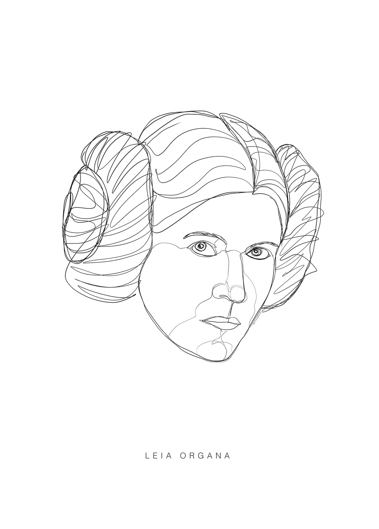 Komar Bild »Star Wars Classic Force Faces Leia«, Star Wars, (1 St.), Wandbild zur Dekoration im Kinderzimmer - ohne Rahmen Komar Bild »Star Wars Classic Force Faces Leia«, Star Wars, (1 St.), Wandbild zur Dekoration im Kinderzimmer - ohne Rahmen von Komar
