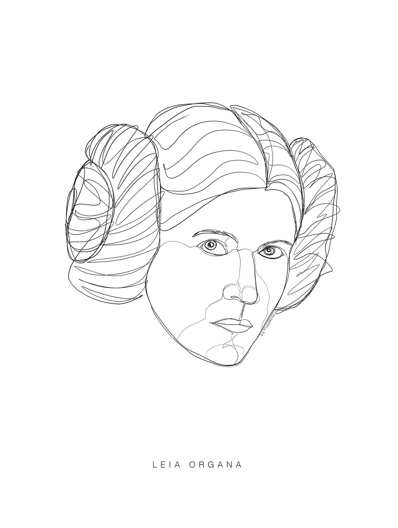 Komar Bild »Star Wars Classic Force Faces Leia«, Star Wars, (1 St.), Wandbild zur Dekoration im Kinderzimmer - ohne Rahmen Komar Bild »Star Wars Classic Force Faces Leia«, Star Wars, (1 St.), Wandbild zur Dekoration im Kinderzimmer - ohne Rahmen von Komar
