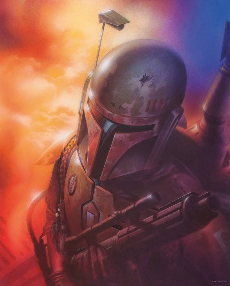 Komar Poster »Star Wars Classic Mandalorian«, Star Wars, (1 St.), Kinderzimmer, Schlafzimmer, Wohnzimmer von Komar