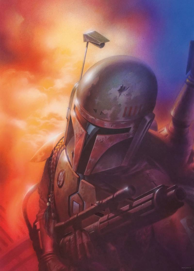 Komar Poster »Star Wars Classic Mandalorian«, Star Wars, (1 St.), Kinderzimmer, Schlafzimmer, Wohnzimmer von Komar