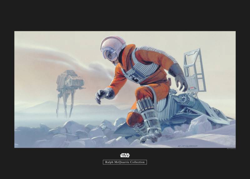 Komar Poster »Star Wars Classic RMQ Hoth Battle Pilot«, Star Wars, (1 St.), Kinderzimmer, Schlafzimmer, Wohnzimmer von Komar