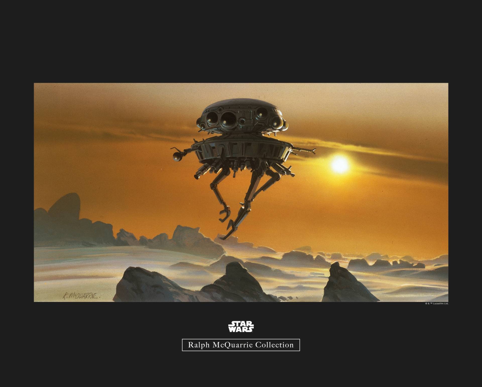 Komar Poster »Star Wars Classic RMQ Hoth Probe Droid«, Star Wars, (1 St.), Kinderzimmer, Schlafzimmer, Wohnzimmer von Komar