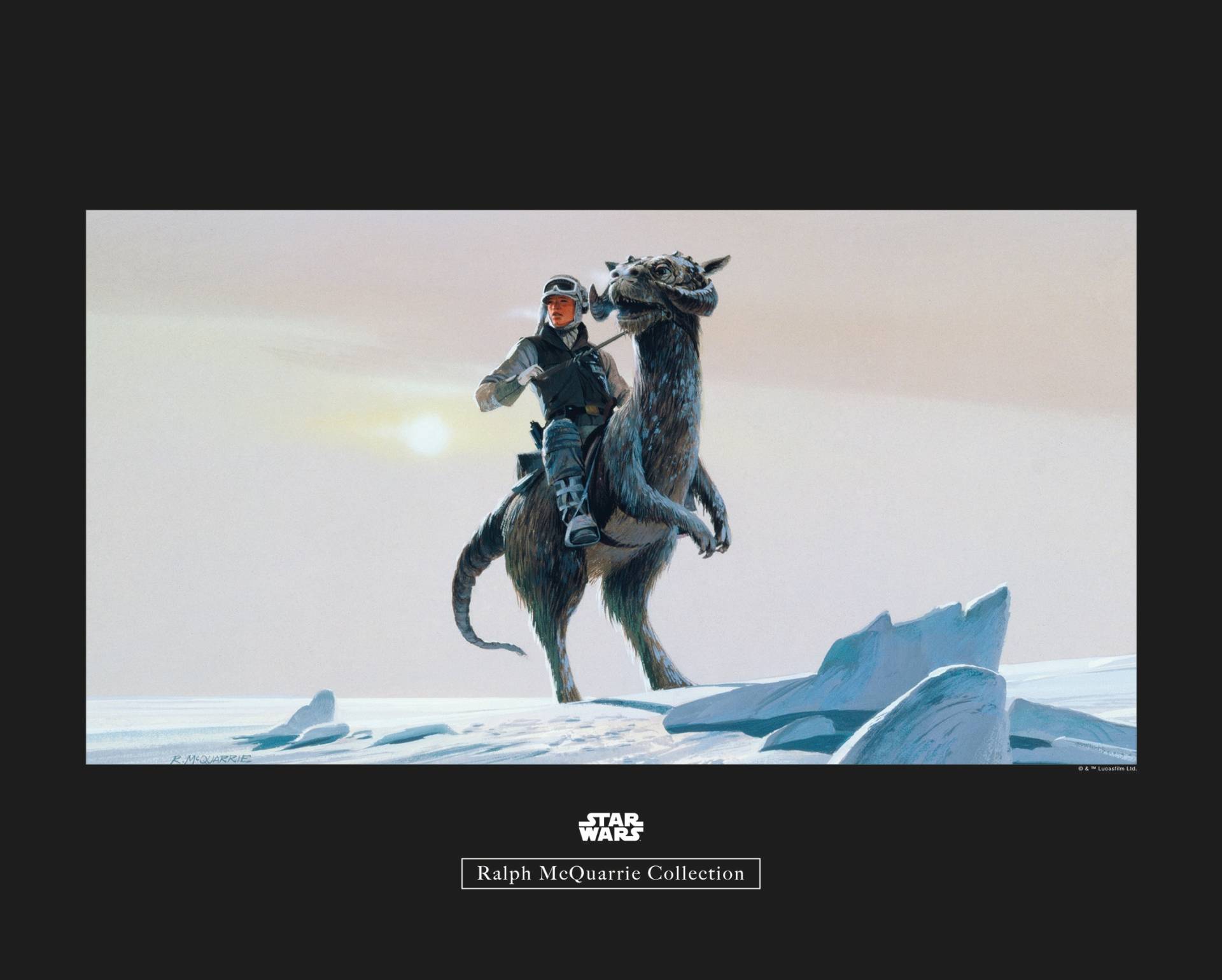 Komar Bild »Star Wars Classic RMQ Hoth Tauntaun«, Star Wars, (1 St.), Wandbild zur Dekoration im Kinderzimmer - ohne Rahmen von Komar