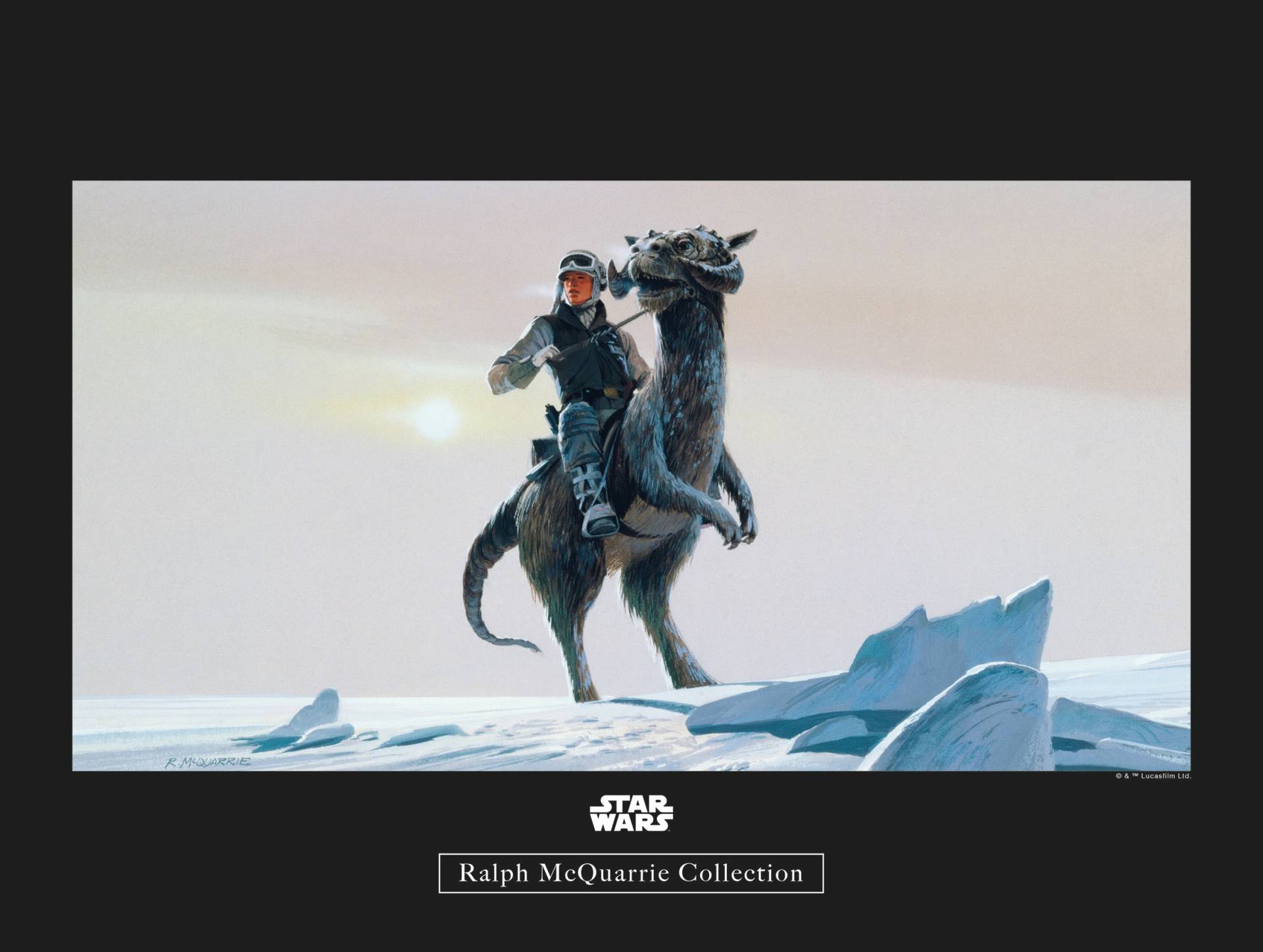 Komar Poster »Star Wars Classic RMQ Hoth Tauntaun«, Star Wars, (1 St.), Kinderzimmer, Schlafzimmer, Wohnzimmer von Komar