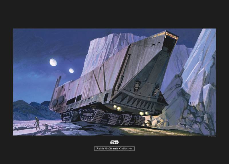 Komar Poster »Star Wars Classic RMQ Sandcrawler«, Star Wars, (1 St.), Kinderzimmer, Schlafzimmer, Wohnzimmer von Komar