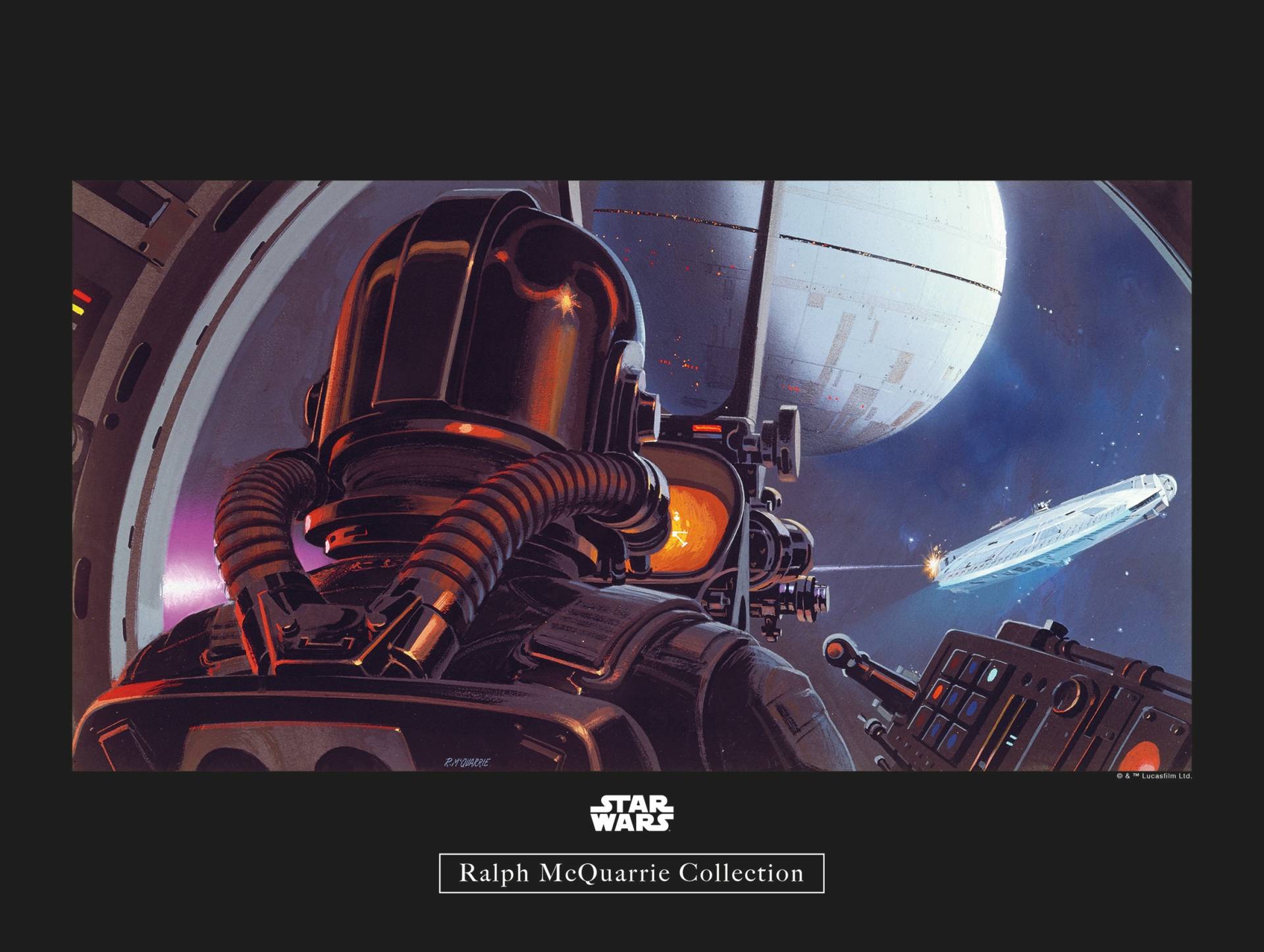 Komar Poster »Star Wars Classic RMQ TIE-Fighter Pilot«, Star Wars, (1 St.), Kinderzimmer, Schlafzimmer, Wohnzimmer von Komar