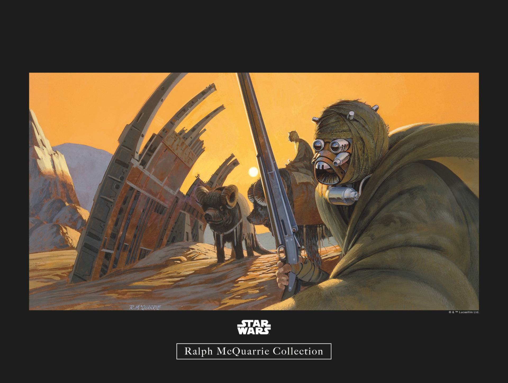 Komar Bild »Star Wars Classic RMQ Tusken«, Star Wars, (1 St.), Wandbild zur Dekoration im Kinderzimmer - ohne Rahmen von Komar