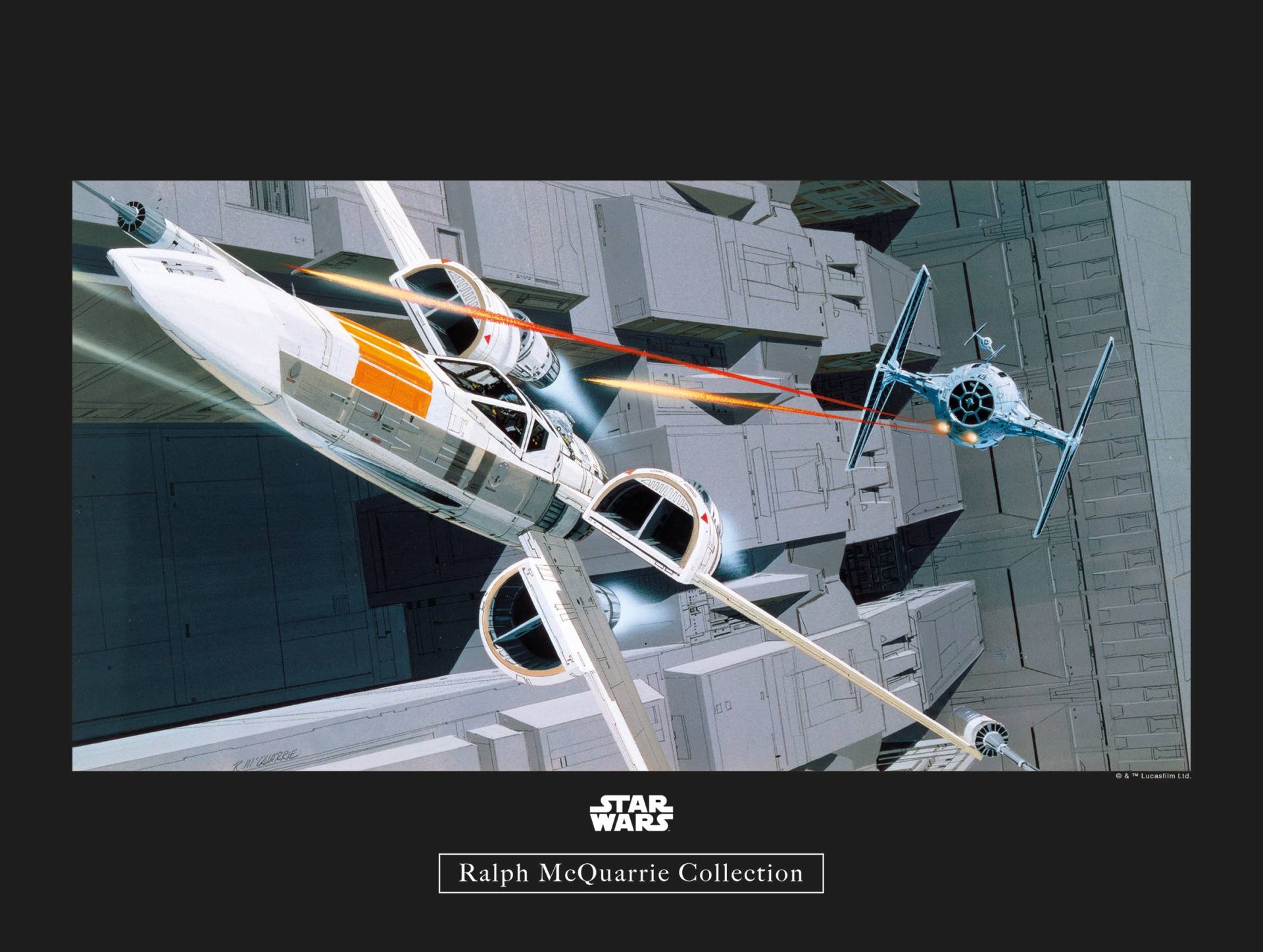 Komar Bild »Star Wars Classic RMQ X-Wing vs TIE-Fighter«, Star Wars, (1 St.), Wandbild zur Dekoration im Kinderzimmer - ohne Rahmen Komar Bild »Star Wars Classic RMQ X-Wing vs TIE-Fighter«, Star Wars, (1 St.), Wandbild zur Dekoration im Kinderzimmer - ohne Rahmen von Komar