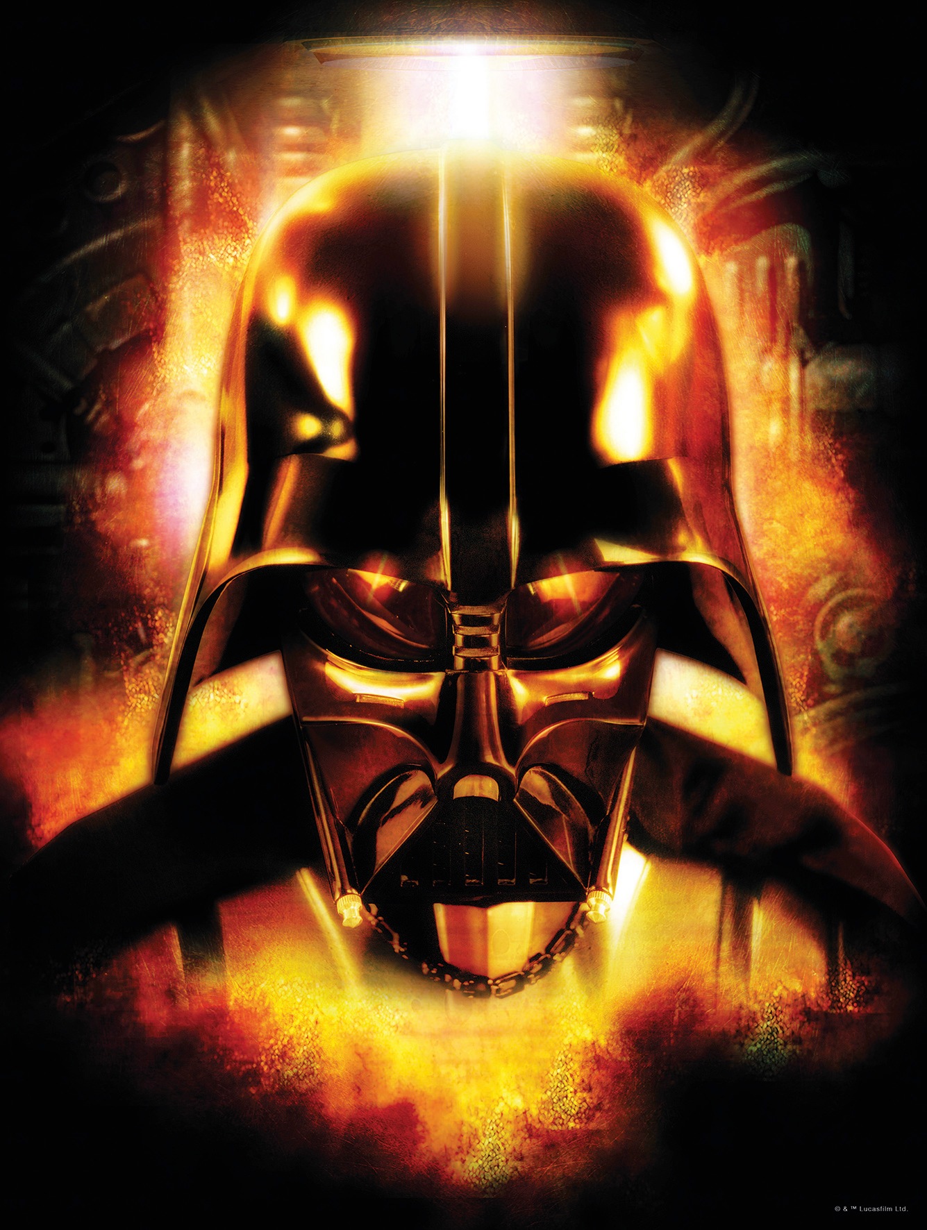 Komar Poster »Star Wars Classic Vader Head«, Star Wars, (1 St.), Kinderzimmer, Schlafzimmer, Wohnzimmer von Komar