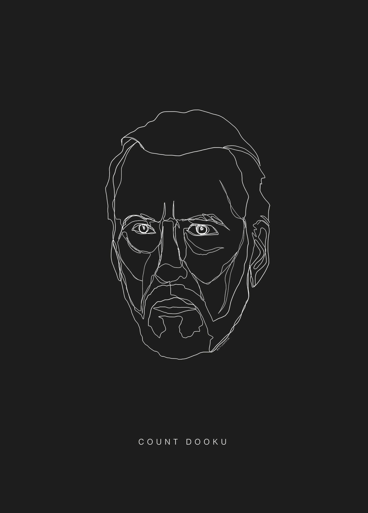 Komar Bild »Star Wars Lines Dark Side Dooku«, Star Wars, (1 St.), Wandbild zur Dekoration im Kinderzimmer - ohne Rahmen Komar Bild »Star Wars Lines Dark Side Dooku«, Star Wars, (1 St.), Wandbild zur Dekoration im Kinderzimmer - ohne Rahmen von Komar