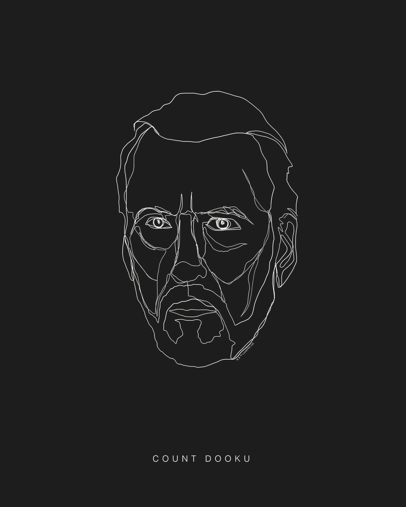 Komar Bild »Star Wars Lines Dark Side Dooku«, Star Wars, (1 St.), Wandbild zur Dekoration im Kinderzimmer - ohne Rahmen Komar Bild »Star Wars Lines Dark Side Dooku«, Star Wars, (1 St.), Wandbild zur Dekoration im Kinderzimmer - ohne Rahmen von Komar