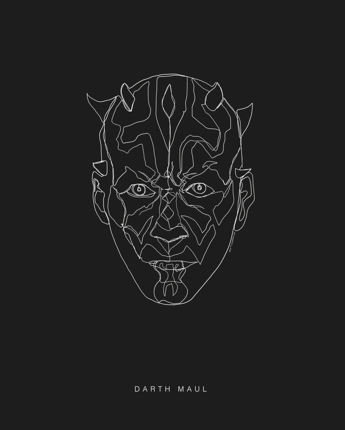 Komar Bild »Star Wars Lines Dark Side Maul«, Star Wars, (1 St.), Wandbild zur Dekoration im Kinderzimmer - ohne Rahmen Komar Bild »Star Wars Lines Dark Side Maul«, Star Wars, (1 St.), Wandbild zur Dekoration im Kinderzimmer - ohne Rahmen von Komar