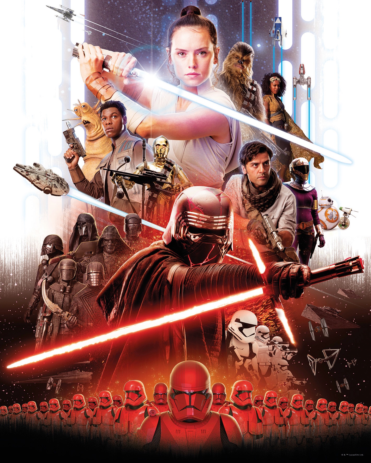 Komar Poster »Star Wars Movie Poster Rey«, Star Wars, (1 St.), Kinderzimmer, Schlafzimmer, Wohnzimmer von Komar